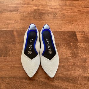 Rothys flax Birdseye point 5.5